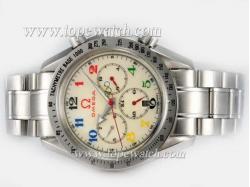 Omega Speedmaster Chronograph Automatic with Beige Dial-Olympic Edition