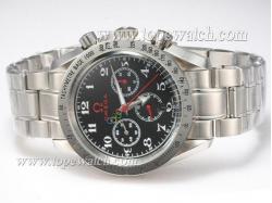 Omega Speedmaster Chronograph Automatic with Black Dial