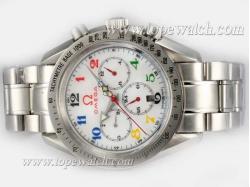 Omega Speedmaster Chronograph Automatic with Mop Dial-Olympic Edition