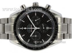 Omega Speedmaster Racing Working Chronograph with Black Carbon Fibre Style Dial