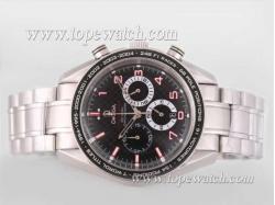 Omega Speedmaster Working Chronograph with Black Dial-New Versioin