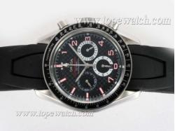 Omega Speedmaster Working Chronograph with Black Dial-New Version