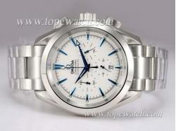 Omega Speedmaster Working Chronograph  with White Dial