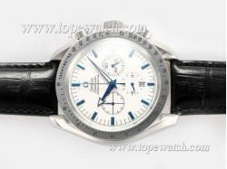 Omega Speedmaster Working Chronograph with White Dial