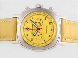 Panerai Ferrari Rattapante Chronograph Automatic with Yellow Dial