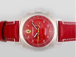 Panerai Ferrari Rattrapante Chronograph Automatic with Red Dial