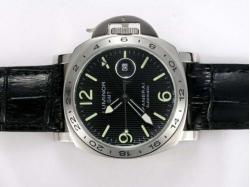 Panerai Luminor GMT Working Automatic with Black Dial