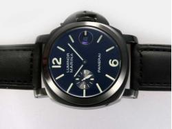 Panerai Luminor Marina Automatic PVD Case with AR Coating-18K Plated Gold Movement