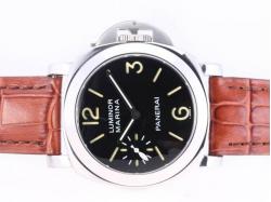 Panerai Luminor Marina Unitas 6497 Movement Manual Winding with Black Dial