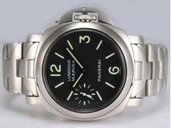 Panerai Luminor Marina Unitas 6497 Movement Manual Winding with Black Dial