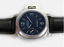 Panerai Luminor Marina Unitas 6497 Movement with Black Dial-AR Coating