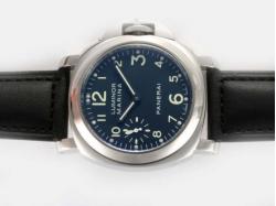 Panerai Luminor Marina Unitas 6497 Movement with Black Dial-AR Coating