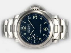 Panerai Luminor Marina Unitas 6497 Movement with Black Dial-New Version