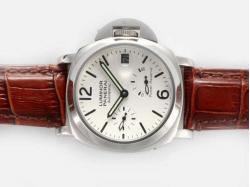 Panerai Luminor PAM 241 Working Power Reserve Automatic with White Dial- Lady Model