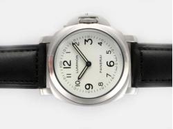 Panerai Luminor Unitas 6497 Movement with White Dial