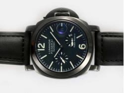 Panerai Luminor Working Power Reserve Automatic PVD Case with AR Coating-18K Plated Gold Movement