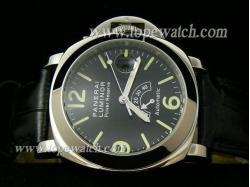 Panerai P-009 POWER RESERVE 032 SS LEATHER AUTOMATIC