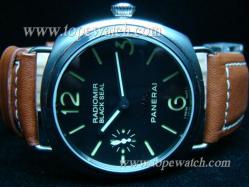 Panerai P-095 RADIOMIR BLACK SEAL SS LEATHER AUTOMATIC