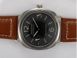 Panerai Radiomir Black Seal Swiss ETA Unitas 6497 Movement Manual Winding AR Coating with Black Dial