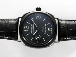 Panerai Radiomir Black Seal Unitas 6497 Movement Manual Winding PVD Case with Black Dial-New Version