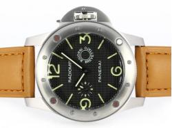 Panerai Radiomir Unitas 6497 Movement with Black Checkered Dial