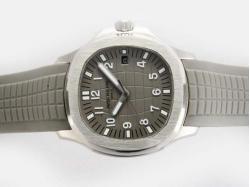 Patek Philippe Aquanut Ref.5067 Automatic with Gray Dial and Rubber Strap