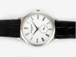 Patek Philippe Calatrava Manual Winding with White Dial