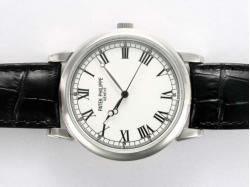 Patek Philippe Calatrava Manual Winding with White Dial