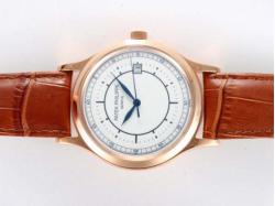 Patek Philippe Classic Automatic Rose Gold Case with White Dial
