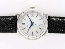 Patek Philippe Classic Swiss ETA 2836 Movement with White Dial