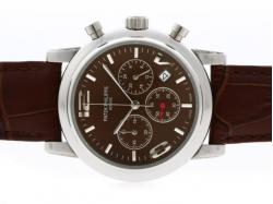 Patek Philippe Classic Working Chronograph with Brown Dial