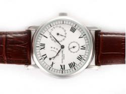 Patek Philippe Classic Working Power Reserve Automatic with White Dial