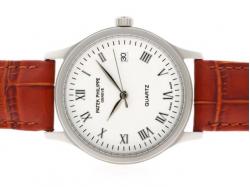 Patek Philippe Classic with White Dial-Roman Markers