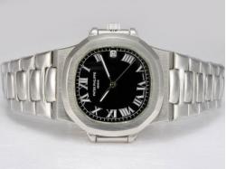 Patek Philippe Nautilus Jumbo Automatic with Black Dial