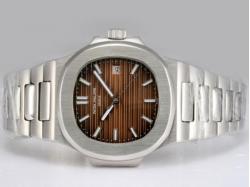 Patek Philippe Nautilus Jumbo MBW Brown Dial Same Chassis As Swiss ETA Version-High Quality