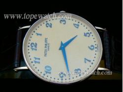 Patek Philippe PP-052 PP 040 QUARTZ CREAM LEATHER