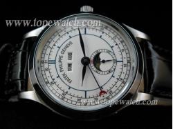 Patek Philippe PP-066 044 LEATHER AUTOMATIC WHITE