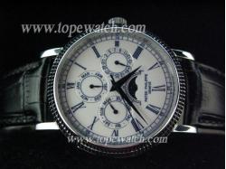 Patek Philippe PP-102 STAINLESS STEEL CASE WHITE ROMAN