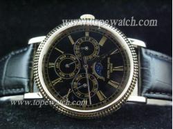 Patek Philippe PP-103  GOLD CASE BLACK ROMAN AUTO BLACK