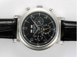 Patek Philippe Perpetual Calendar Automatic with Black  Dial