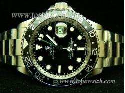 RL05011 ROLEX GMT-MASTER II 2007 SS SWISS ETA 2836-2 BLACK