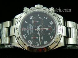 RL06018 ROLEX DAYTONA SS CHRONO 2007 ASIA 7750 288BPH BLACK