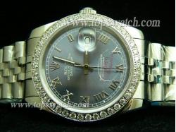 ROLEX Datejust Gents Blue Dial Roman Markers