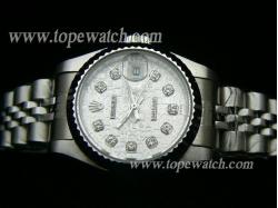 ROLEX J-19L DATEJUST SS LADIES ROLEX SILVER