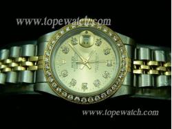 ROLEX JUBILEE 2 TONE + DIAMOND LADY GOLD DIAMOND