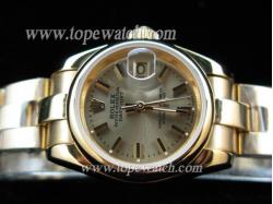 ROLEX OYSTER KING ALL GOLD LADY GOLD