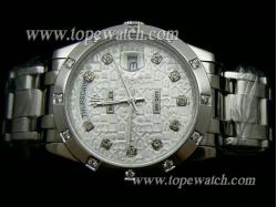 ROLEX PM-19G PEARL MASTER GENTS OYSTER PERPETUAL SILVER