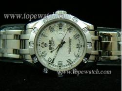 ROLEX PM-52L PEARL MASTER LADIES OYSTER PERPETUAL NEW SILVER