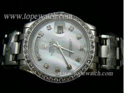 ROLEX PM-AD03G PEARL MASTER GENTS OYSTER PERPETUAL PEARL WHITE