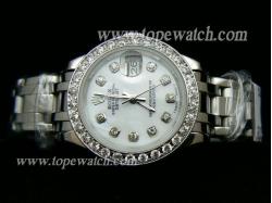 ROLEX PM-AD03L PEARL MASTER LADIES OYSTER PERPETUAL PEARL WHITE